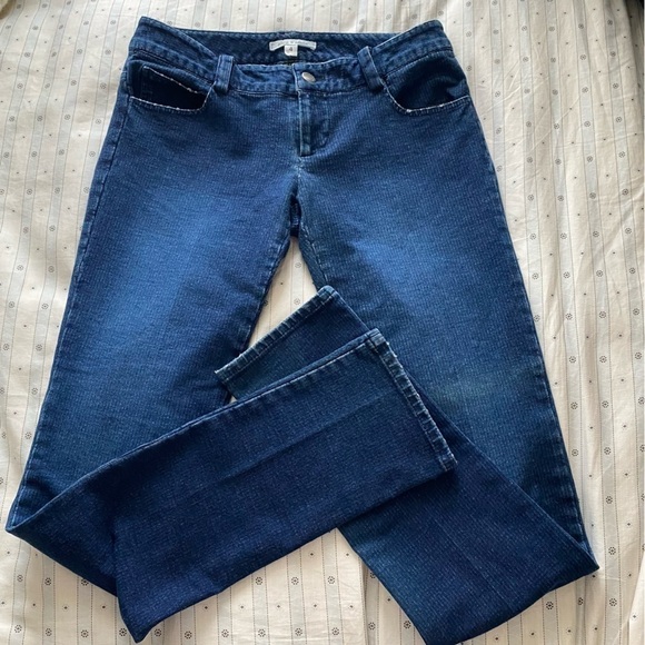 Alice+Olivia skinny blue jeans size 4 - Picture 11 of 11